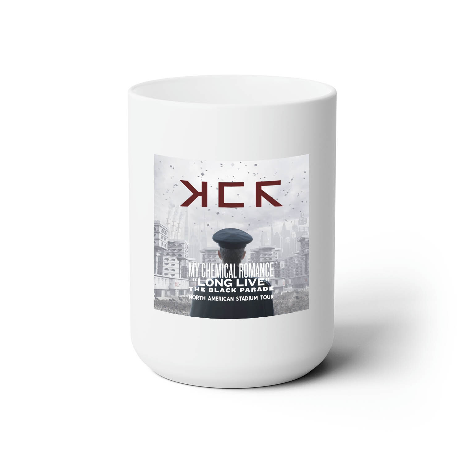 Custom tumbler with motivational quote as birthday present